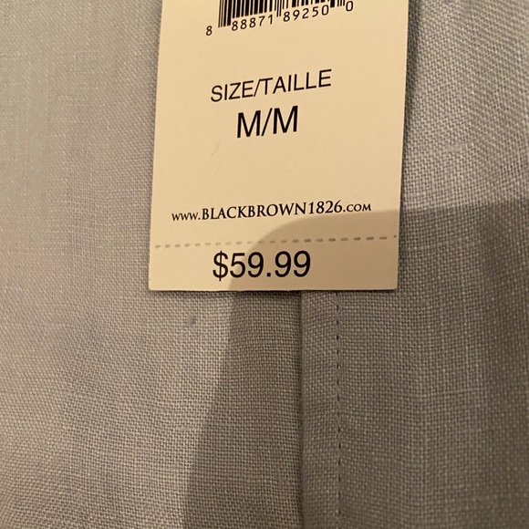 Black Brown Button Up Shirt NWT - Picture 3 of 3